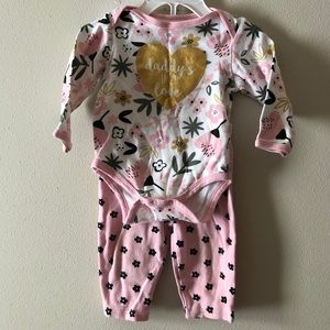 Baby Girl 2 piece “Daddy’s Little Love”